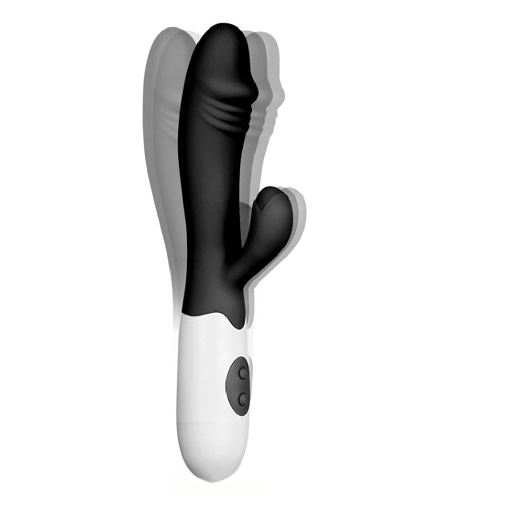 7-Piece Couples Foreplay Set - Rabbit Vibrator, Daring Drinking Card Game and Adult Sex Dice