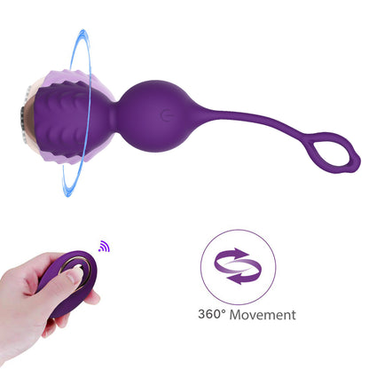 Kegel Balls Dancing Egg 12 modes Remote Vibrator Multifunction Sex Toy