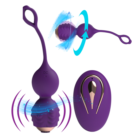 Kegel Balls Dancing Egg 12 modes Remote Vibrator Multifunction Sex Toy
