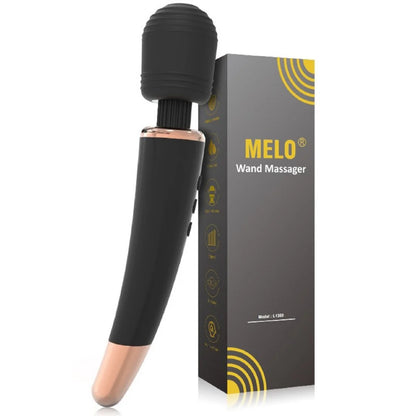 6-Piece Luxury Couple Play Set-12 Mode Rechargeable Magic Wand Massager, Fluffy Bunny Tail Metal Plug, Silicone Anal Beads, Textured Penis Extender Sleeve, Dual Lock Cock Ring & Aloe Anal Lube