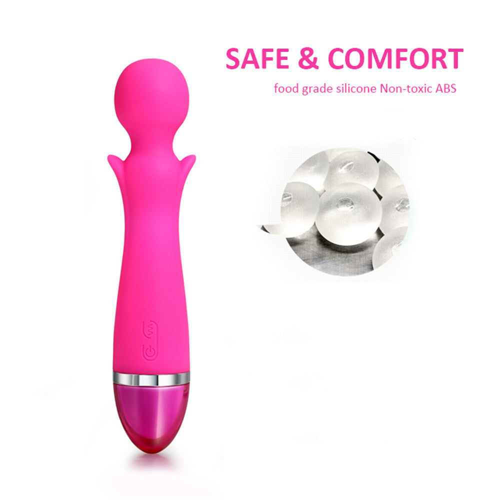 Massage Wand Multi Massager Vibrating Dildo G-spot Wand Sex Toy 12 Frequency UK