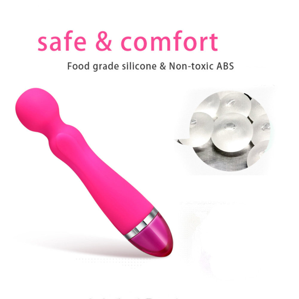 Massage Wand Multi Massager Vibrating Dildo G-spot Wand Sex Toy 12 Frequency UK