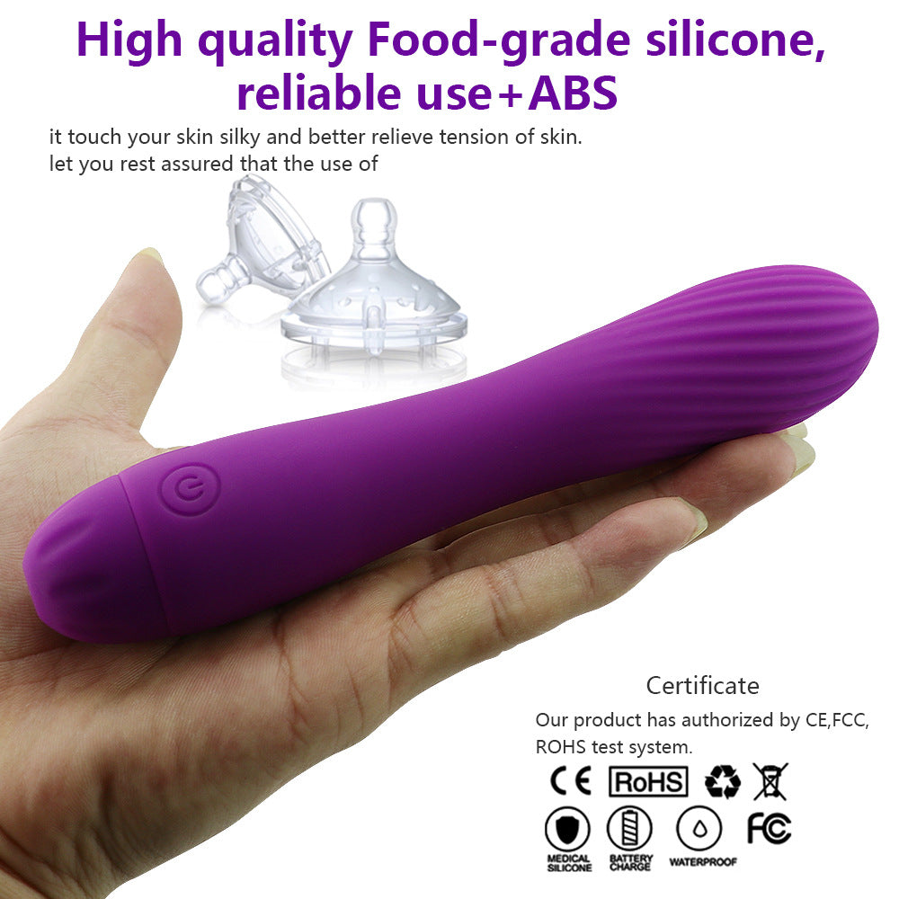 7 Modes G-spot Clitoral Stimulator Texture Head Waterproof Adult Dildo Screw Vibrator Sex Toy