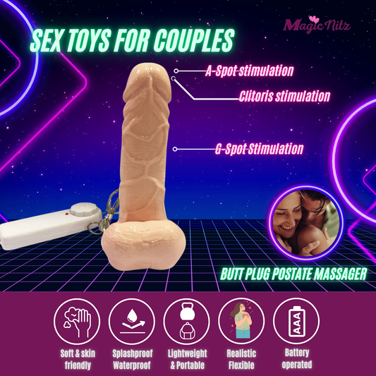 7 Inch Remote Control Realistic Dildo Vibrator