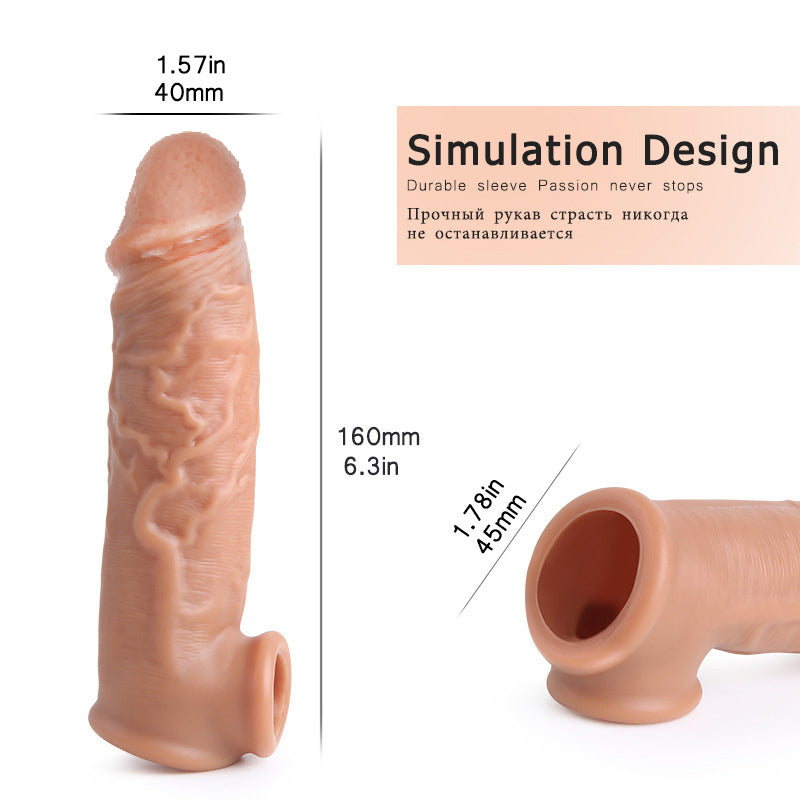 Extra Inches Penis Extender with Ball Loop