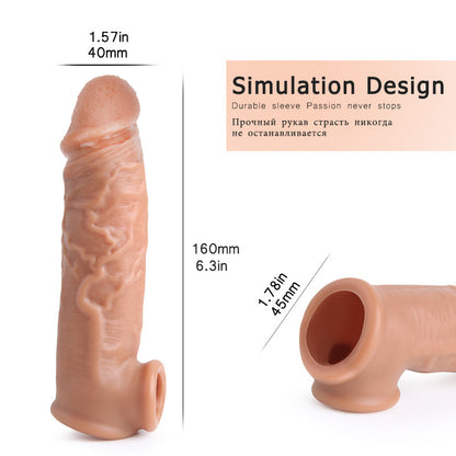 Extra Inches Penis Extender with Ball Loop