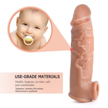 Extra Inches Penis Extender with Ball Loop