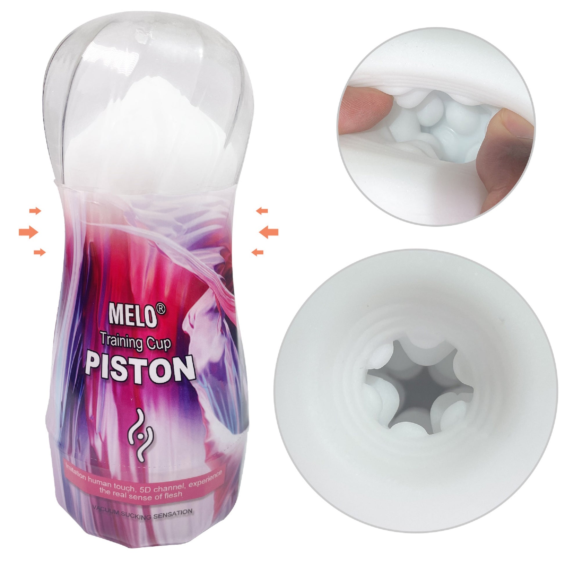 Melo Male Masturbator Training Cup 5D Channel Vacuum Sucking Magicnitz Melo Male Masturbator Training Cup 5D Channel Vacuum Sucking Magicnitz