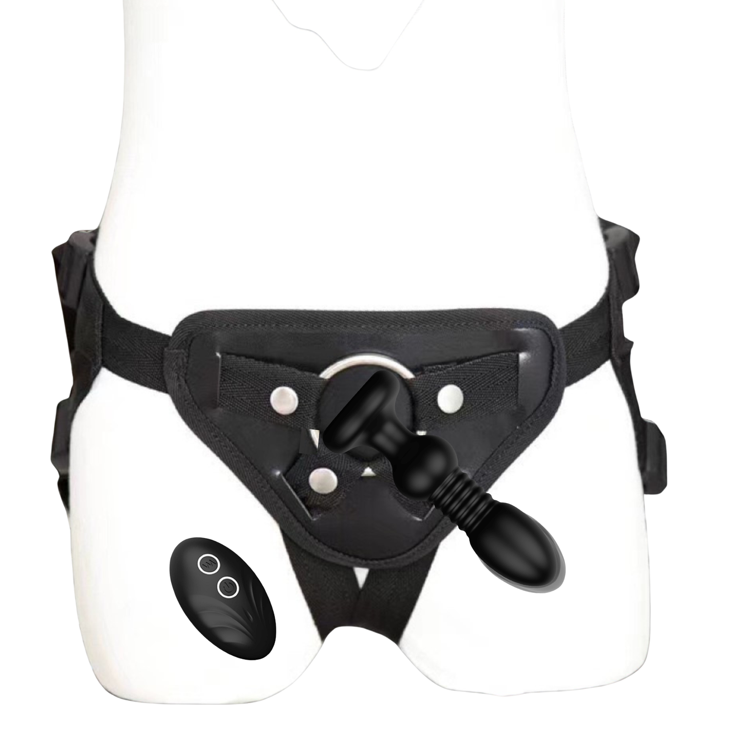 Strap On Dildo Sex Toy For Couples With Harness Glass Suction Cup Women Lesbian