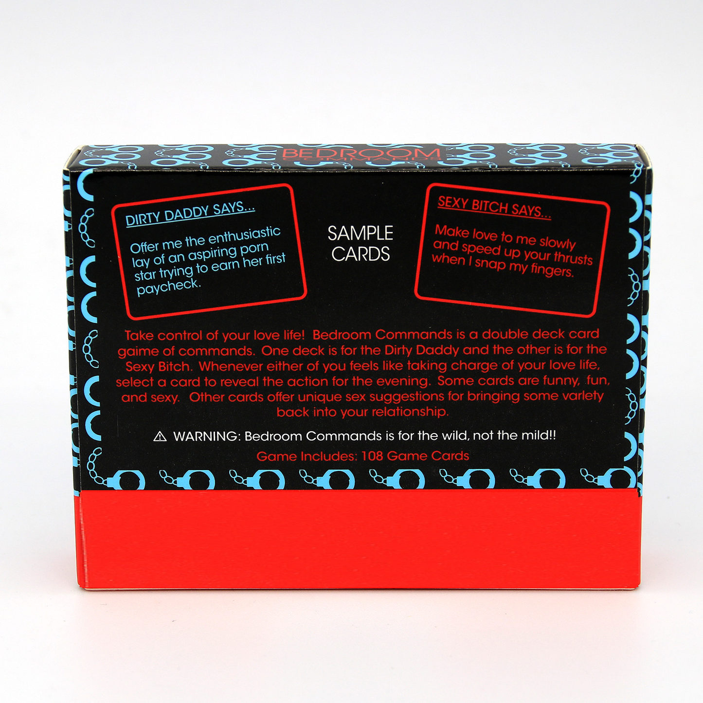 Adult Sex Card Game-Bedroom Commands