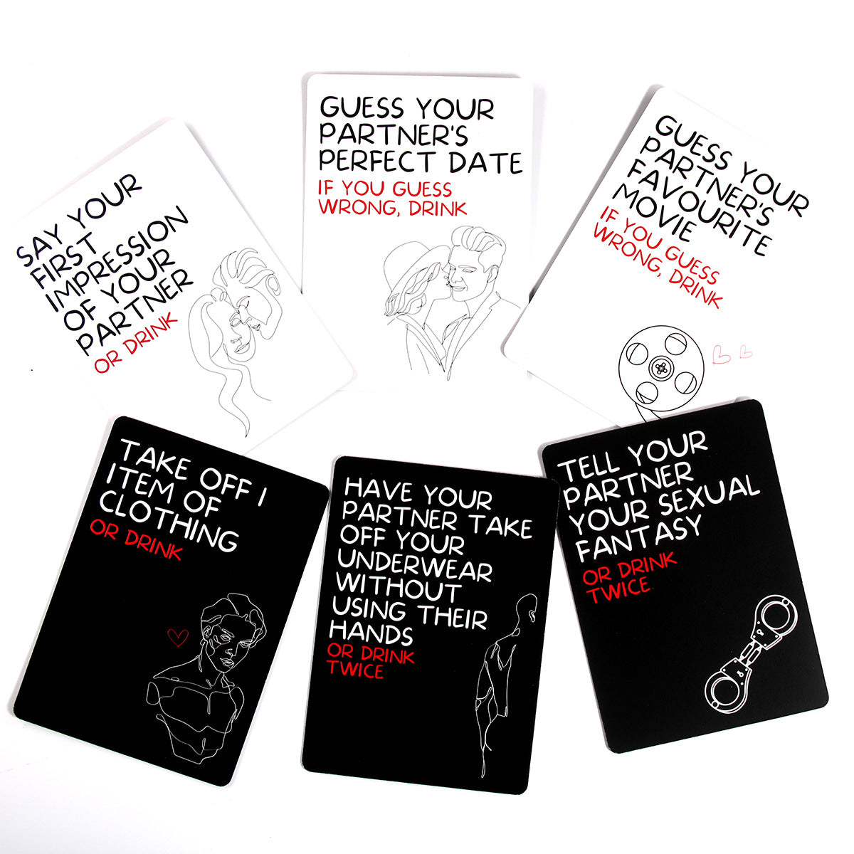 10-Piece Couple Sex Foreplay & BDSM Bondage Gift Play Set