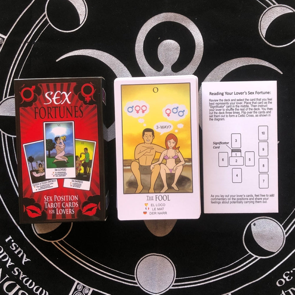 Sex Fortunes – Sex Position Tarot Cards For Lovers