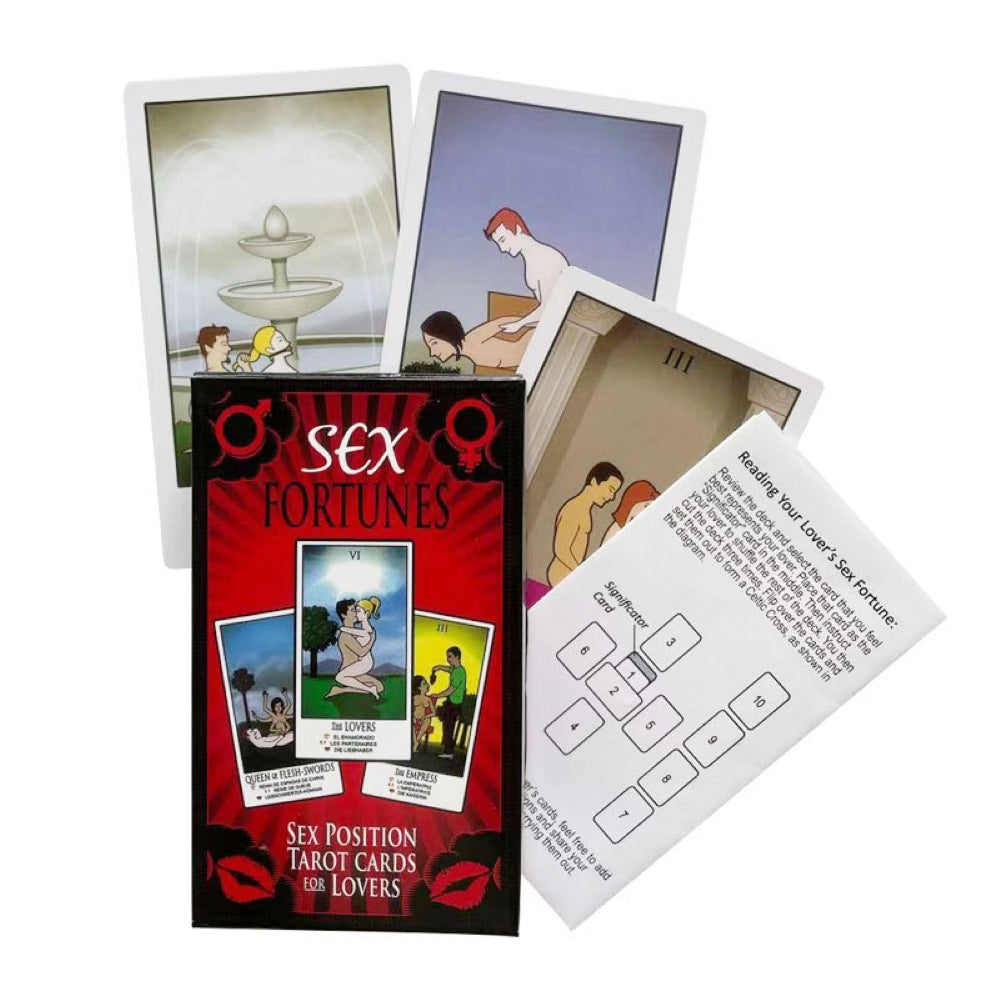 Sex Fortunes – Sex Position Tarot Cards For Lovers