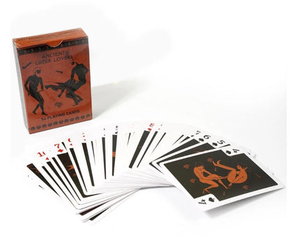 Erotic Scenes Ancient Greek Lovers Sex Positions Adult Playing Cards