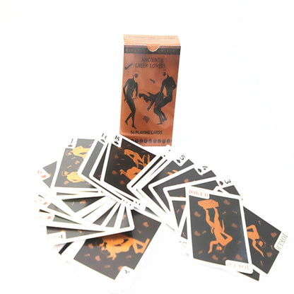 Erotic Scenes Ancient Greek Lovers Sex Positions Adult Playing Cards