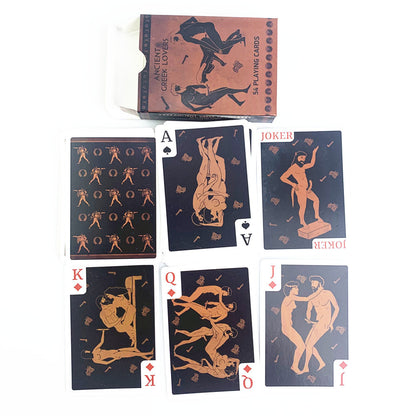 Erotic Scenes Ancient Greek Lovers Sex Positions Adult Playing Cards