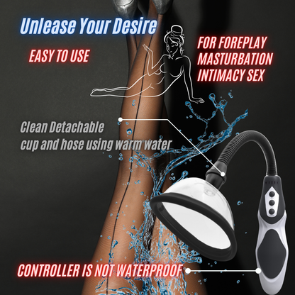 Pussy Vacuum Pump Automatic Electric Stimulation Multi-Use