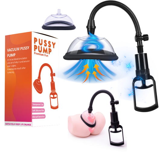 Manual Pussy Vacuum Pump Manual Suction Clitoral Vagina Sexual Enhancer