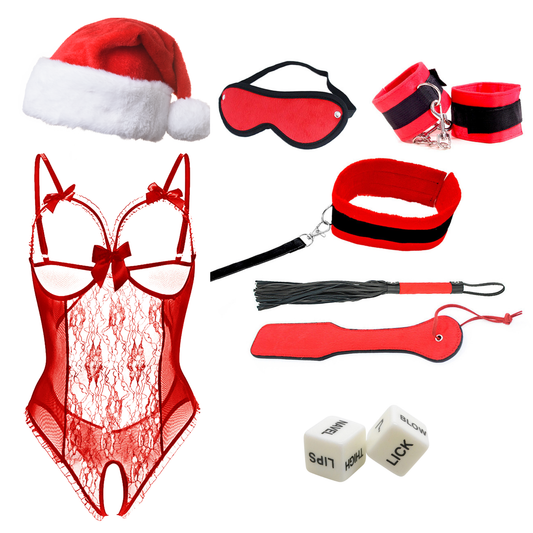 8-Piece Valentine’s Day Foreplay and Lingerie Set