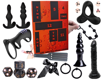 Adult Advent Calendar – 12 Days of Christmas Countdown Gift Bundle for a Magical Holiday