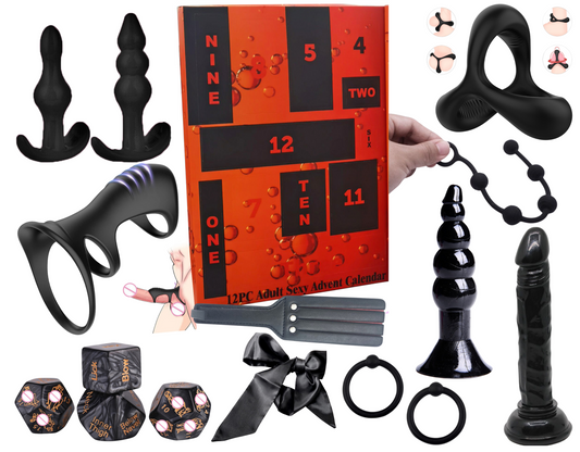 Adult Advent Calendar – 12 Days of Christmas Countdown Gift Bundle for a Magical Holiday