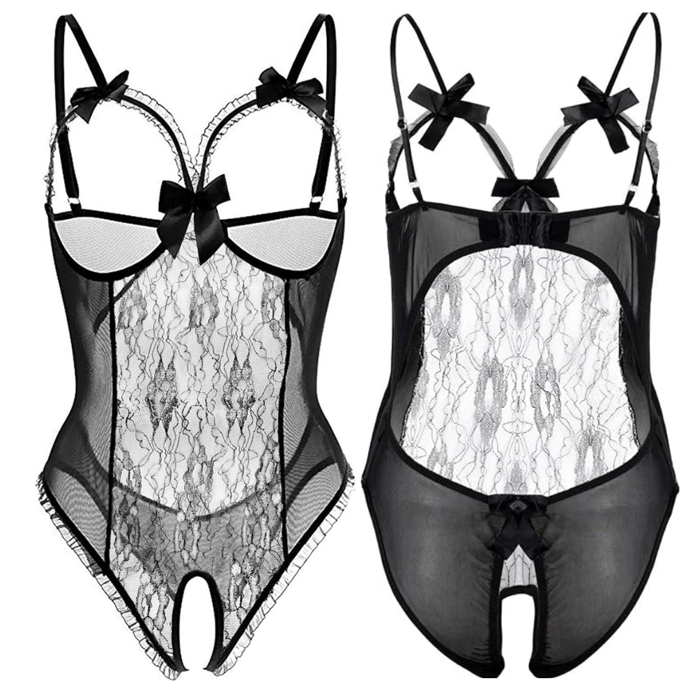 ‘Back to Black’ 5-Piece Lingerie and Bondage Set