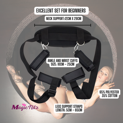 Sexual Position Master Harness With Cuffs