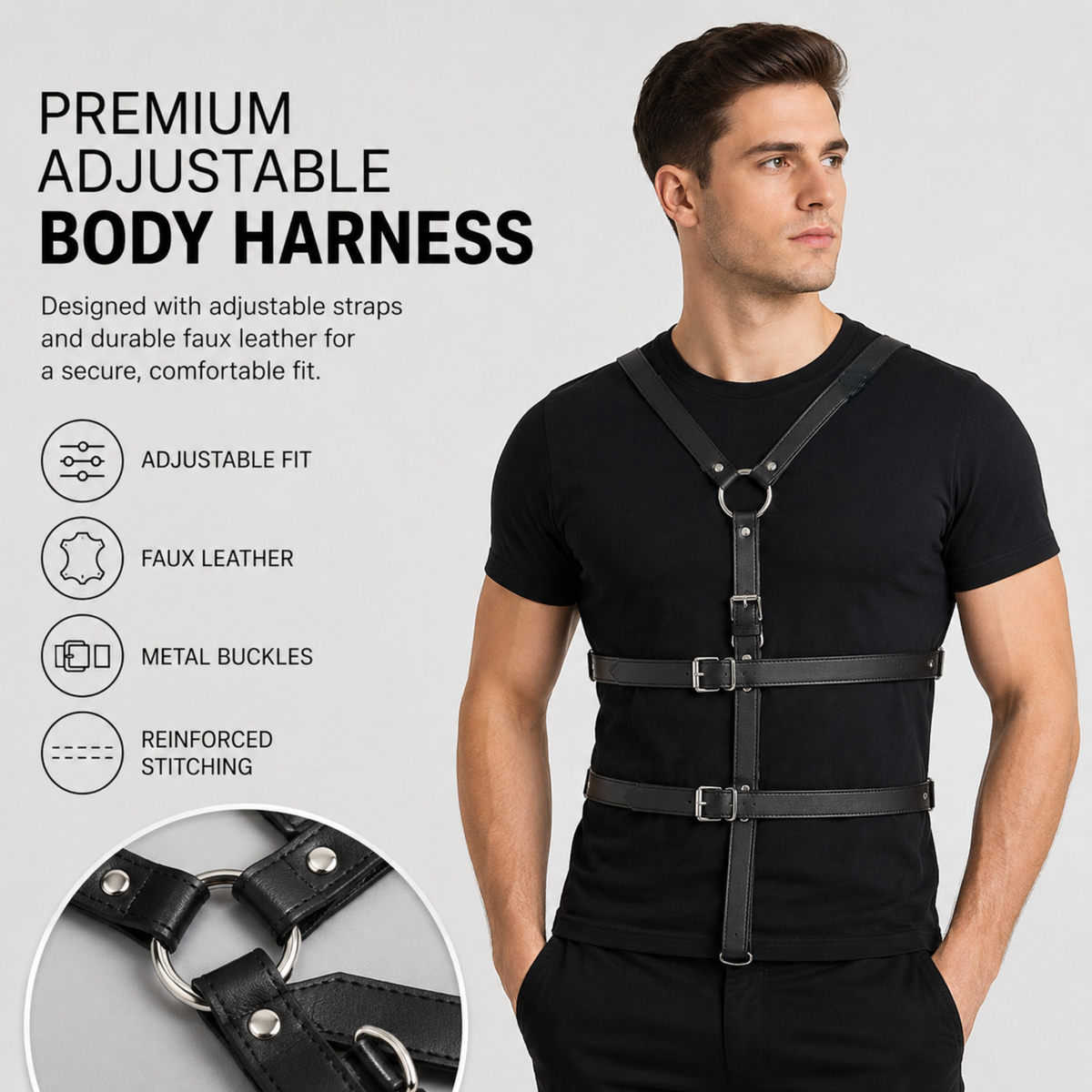 Bondage Full Body Harness