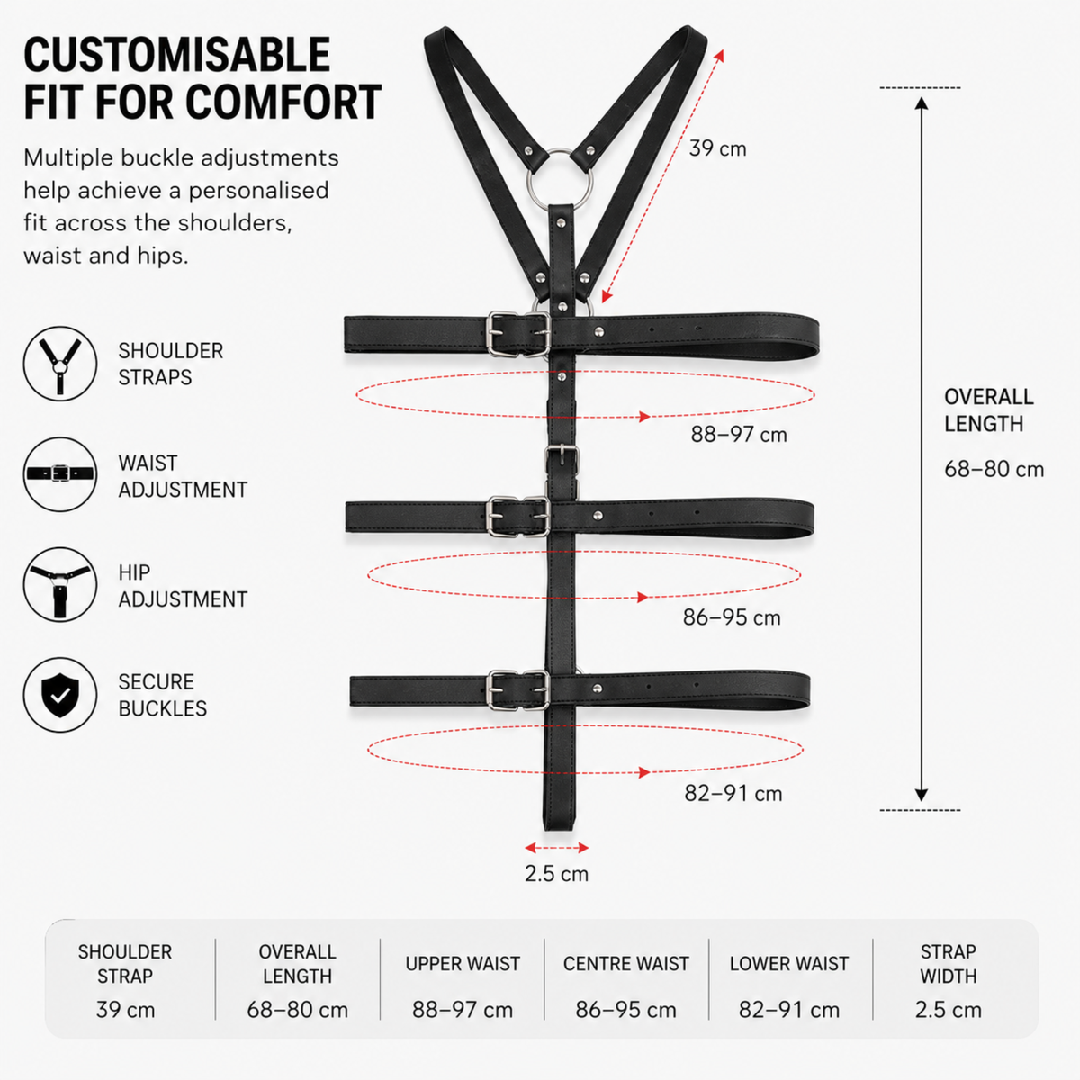 Bondage Full Body Harness