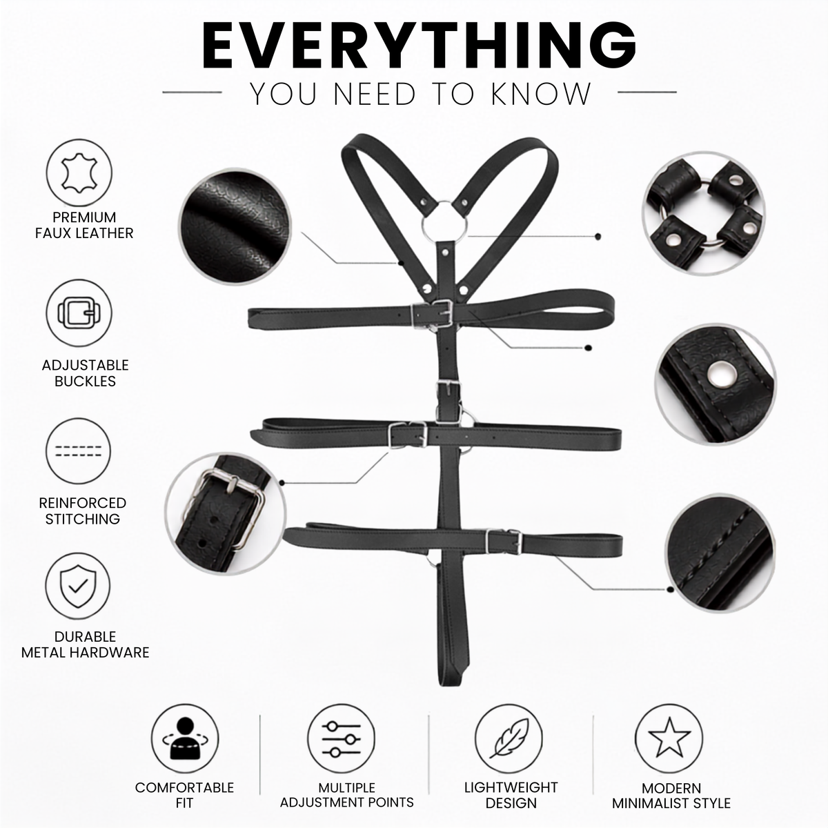 Bondage Full Body Harness