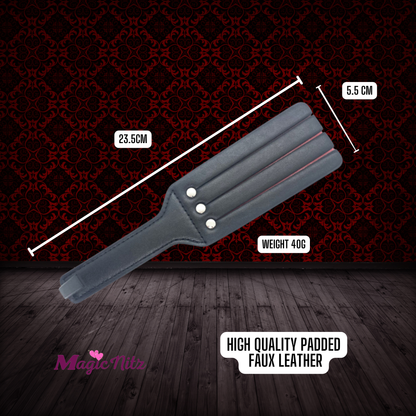 Ultimate Couple’s Kinky BDSM Starter Kit - 50 Bondage Position Cards, Leather Paddle, Adjustable Cuffs, Sex Dice & Scratch Dare Games