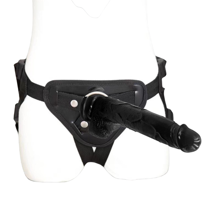 Strap On Dildo Sex Toy For Couples With Harness Glass Suction Cup Women Lesbian