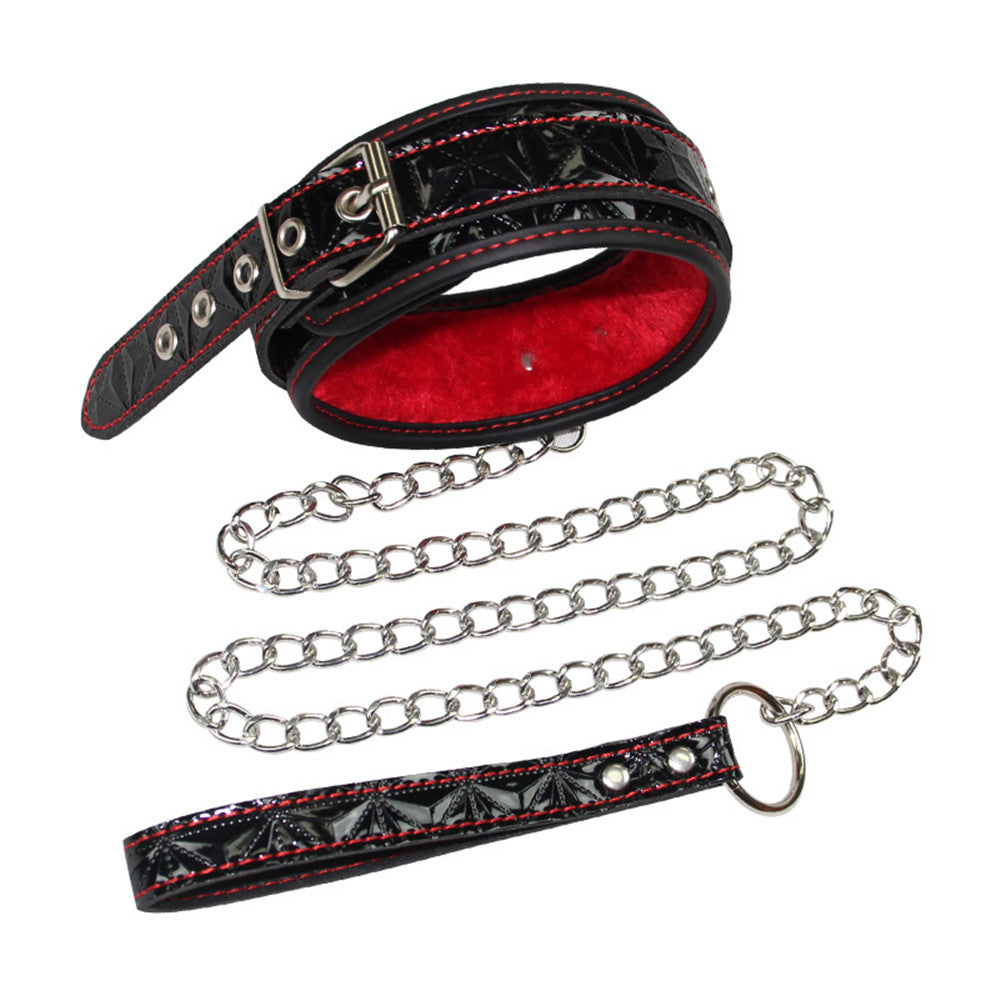 Adult Leather Handcuffs Whip Rope Flirting Bundled Sexual Toys 10pcs Set For Couples