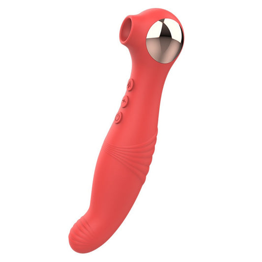 Multi-Use 12-Mode Vibrator with Suction Stimulator