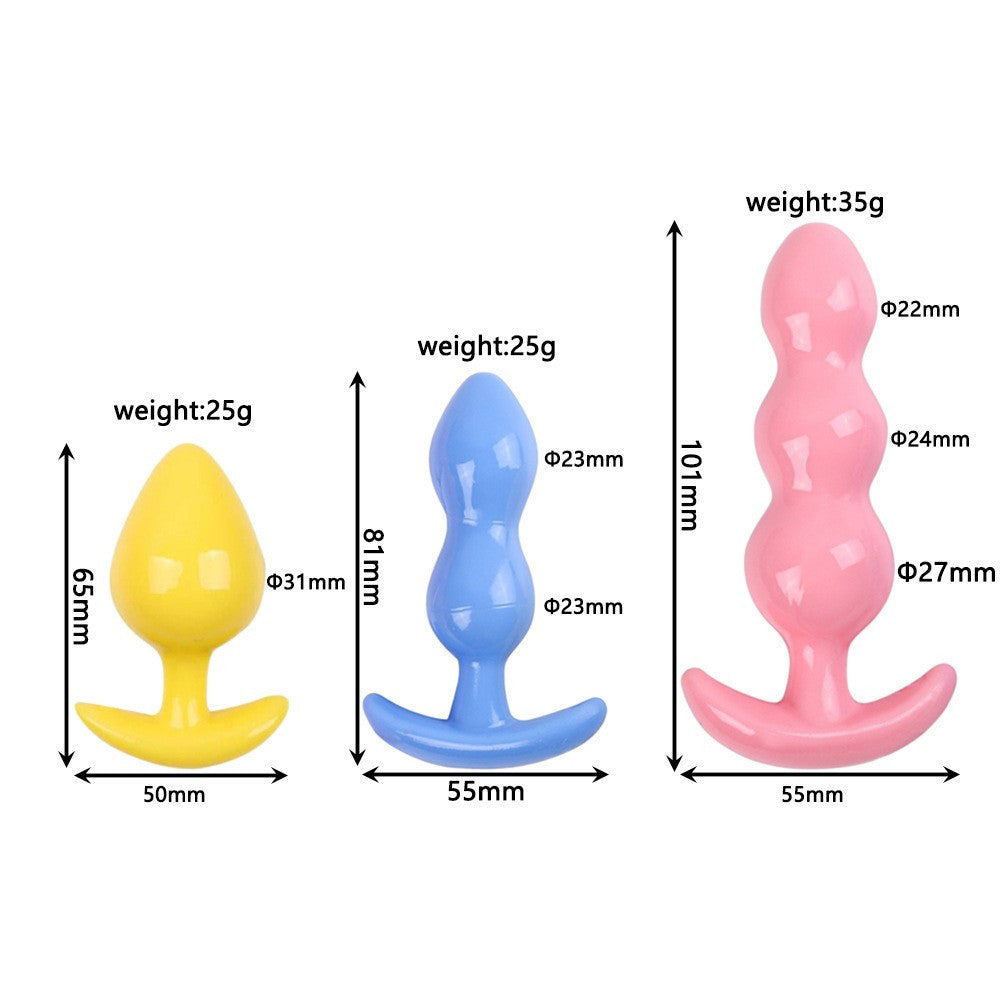 Pleasure Anal Plug Set of 3