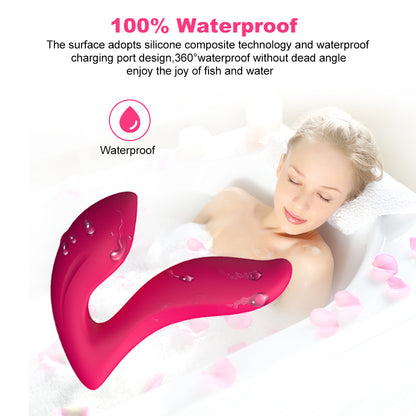 MELO G-Spot Vibrator App Controlled Dual Motor Vibrator+250ml Lube