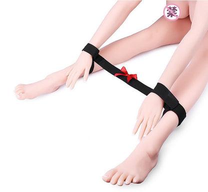 Nylon-Covered Leg Spreader Bar with Cuffs
