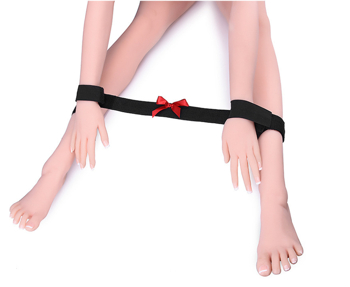 Nylon-Covered Leg Spreader Bar with Cuffs