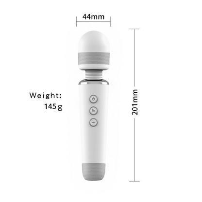 Multi Speed Handheld Silicone Massage Wand Vibrator
