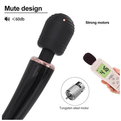 6-Piece Luxury Couple Play Set-12 Mode Rechargeable Magic Wand Massager, Fluffy Bunny Tail Metal Plug, Silicone Anal Beads, Textured Penis Extender Sleeve, Dual Lock Cock Ring & Aloe Anal Lube