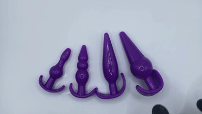 4pcs Pleasure Anal Plug Set
