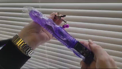 20 Modes Clitoral and Vaginal Mermaid Vibrator with Rotating Beads